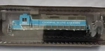 Atlas Silver GP-38 Ho Locomotive Central Maine & Quebec #10004051 Dc. Fixed Price $189.00.