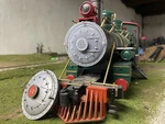 G Scale Bachmann 4-6-0 Replacement Smoke Box And Number Plate. Fixed Price $50.00.