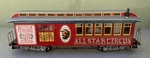 Bachmann Scale Train Emmett Kelly Jr. Circus Advertising Passenger Car. Fixed Price $52.80.