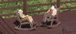 Piko 62295 Rocking Chairs Set (2). Fixed Price $42.68.