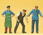 Preiser 45028 G Scale Delivery Men In Work Clothes. Fixed Price $61.99.