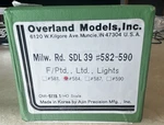 Ho Brass Overland Models OMI-5119.1 Milw Rd. SDL39 Diesel Locomotive #584. Fixed Price $795.00.