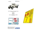 Pe Detail Set Hood Engine For Scale Model Zis Hobby Boss 1:35. Fixed Price $27.10.