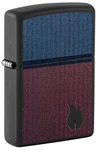 Zippo Lighter - Customized Engraved Message Two Tone Flame Design 46476. Fixed Price $33.95.