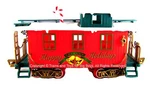 New Bright Caboose Winter Belle Christmas Car Scale Trains Toys. Fixed Price $19.99.