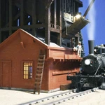 Scale Train Locomotive Coal Tipple Depot For Use W Lgb Aristocraft Accucraft. Fixed Price $4950.00.