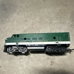 Lionel Gauge Southern 6130 Diesel Locomotive Green/silver 0857 Analog Ac. Fixed Price $110.00.