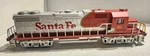 Williams By Bachmann Gauge GP-38 Powered Locomotive Sante Fe #161. Fixed Price $349.99.