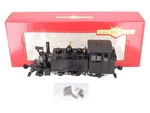 Bachmann 91197 G Scale 2-4-2 Painted/unlettered Black Steam Locomotive Ln/box. Fixed Price $266.99.