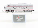 Scale Kato 176-1302 Cbq Burlington F3A Diesel Locomotive #9961A. Fixed Price $124.95.