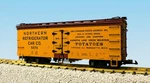 Usa Trains R16363 Nrcc Potatoes U.s. Refrigerator Cars (yellow/brown). Fixed Price $63.95.