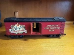 Delton Locomotive Works G Scale Model Train Stroh Brewery Co. Reefer Car. Fixed Price $80.00.