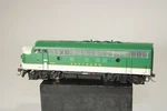 Athearn Ho Scale Green G2505A Southern Railway Sound F-3A 4189, Track Tested. Fixed Price $199.99.