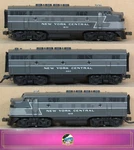 Mth Premier 20-2176-1 New York Central F3 A-b-a Diesel Engine Set W/ps O-gauge. Fixed Price $379.99.