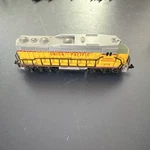 Trix Scale Diesel Locomotive Union Pacific Railroad 4115 Yellow Gray Red. Fixed Price $70.00.