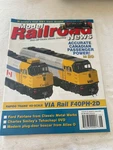 Model Railroad News Magazine June 2015 Vol 21 Issue 6 Via F40PH-2D. Fixed Price $6.00.