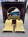 + Mth Standard Gauge Tinplate Cream & Red Track Bumpers 10-4005. Fixed Price $120.00.