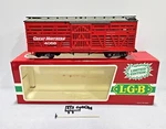 Lgb Scale 4068 01 Limited Edition Great Northern Red Cattle Box Car. Fixed Price $55.00.