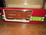 Lgb Scale #4067 Denver & Rio Grande Box Car-new Open. Fixed Price $55.00.