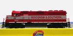 Ho Athearn 79859 GP38-2R Wisconsin & Southern Ws # 3802. Fixed Price $239.99.