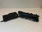 American Flyer Ga. 21105 Steam Locomotive & Reading Lines Tndr. Untested. #15. Fixed Price $35.00.