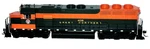 New Athearn Ho Scale Great Northern SD45 Locomotive W/quick Plug (gn 409). Fixed Price $184.76.