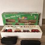 Vtg Lgb Holiday Melody Express Train Set Musical Christmas Lights - Video. Fixed Price $86.24.