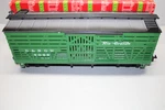 Lgb 4068 4-AXLE Usa Boxcar Rio Grande Green Gauge Cib. Fixed Price $87.13.