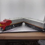 Lionel 6-8020 & 8021 Engine Back Car Front Clip Is Cracked. Fixed Price $150.00.