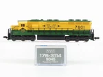 Scale Kato 176-3114 Rdg Reading "bee Line Service" SD45 Diesel #7601. Fixed Price $99.95.