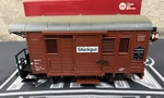 Lgb 31190 Stuckgut Wagon Metal Wheels Lights Scale Ln/box. Fixed Price $122.19.