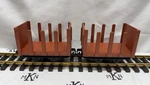 Lgb 4045 Stake Flatcar (2) Ln With Box Scale. Fixed Price $84.51.