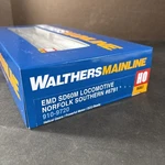 Walthers Mainline Ho Scale Emd SD60M Locomotive Norfolk Southern #6791 910-9720. Fixed Price $139.95.
