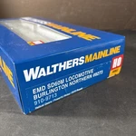 Walthers Mainline Ho Scale Emd SD60M Loco Burlington Norhtern #9273 910-9713. Fixed Price $129.95.