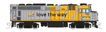 Rapido Gauge F40PH-2D Dc/dcc/sound Love The Way Via Rail #6437 Pn 582514. Fixed Price $299.99.