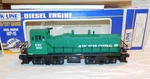 K-line Gauge #K-2212 New York Central MP-15 Dual Motor Diesel Locomotive. Fixed Price $89.99.