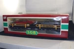 Vintage Lgb 4059 Auto Carrier Flatcar Mercedes Cars Boxed Scale. Fixed Price $74.99.