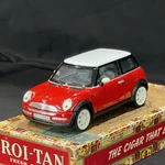 2001 Mini Cooper Red, White Top Superior Sunnyside SS6711 1/32 Scale. Fixed Price $12.00.