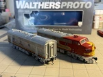 Walthersproto Ho-scale Santa Fe Emd F7A-B Diesel Locomotives With LOK5 Dcc Sound. Fixed Price $449.99.