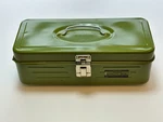 Nos Union Steel Chest Corp (leroy N.y. Usa) Model 2011 Utility Box In Army Green. Fixed Price $109.24.