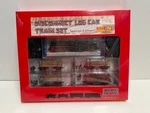 Micro Line Disconnect Log Car Set Special Edition Sealed - New. Fixed Price $220.00.