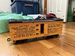 Lgb Scale 4174 D. & R. G. Y. Reefer Box Car Orange. Fixed Price $80.00.