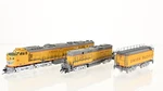 Overland Diamond Brass Veranda Turbine & GP9B Tender Union Pacific Ho Scale. Fixed Price $2199.99.