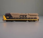 Walthers Ho Scale Csx #5934 8-40B Diesel Locomotive Tested. Fixed Price $50.00.