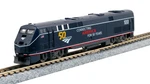 Amtrak P42 Genesis Midnight Blue 50TH Anniversary Logo Kato #176-6035 Scale. Fixed Price $109.39.