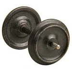 New Kadee Black Metal Smooth Back Wheels - Freight Or Passenger (2) / 1 Scale. Fixed Price $29.99.
