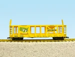 Usa Trains R17212 G Trailer Two-tier Auto Carrier Flat Cars Yellow. Fixed Price $84.95.