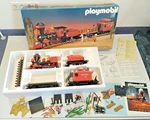 Playmobil 4034 Western Train Locomotive Steaming Mary Original Box Lgb. Fixed Price $1224.18.