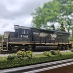 Athearn Rtr Ns GP40-2 Ho Scale Locomotive Professionally Weathered Dc Only. Fixed Price $200.00.