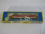 Vtg Ahm/rivarossi Ho Scale Ge U25C Locomotive 5056, Burlington 550, Tested, Box. Fixed Price $74.95.